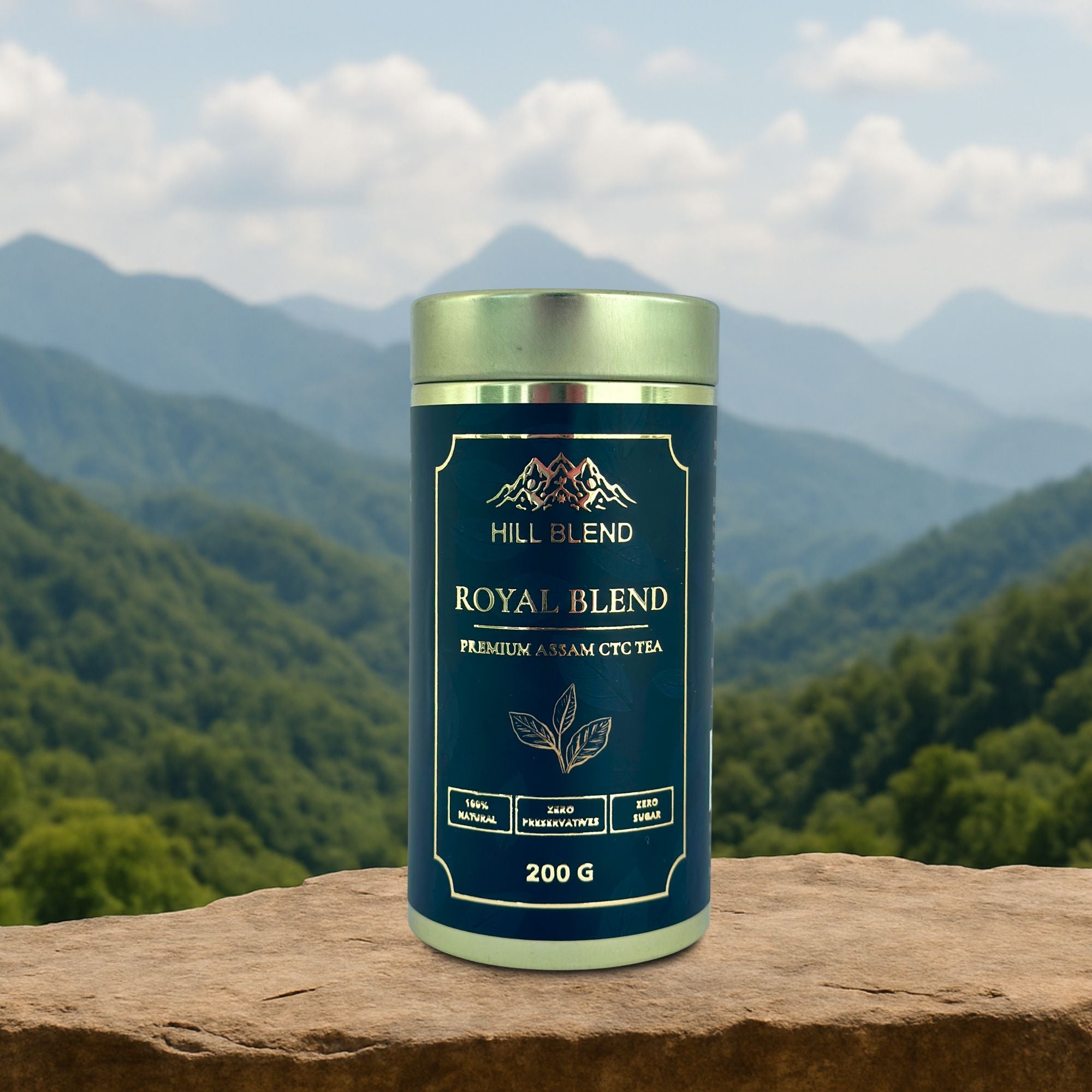 HillBlend™ Royal Blend – Premium Assam CTC Tea (200g) [Limited Stocks]