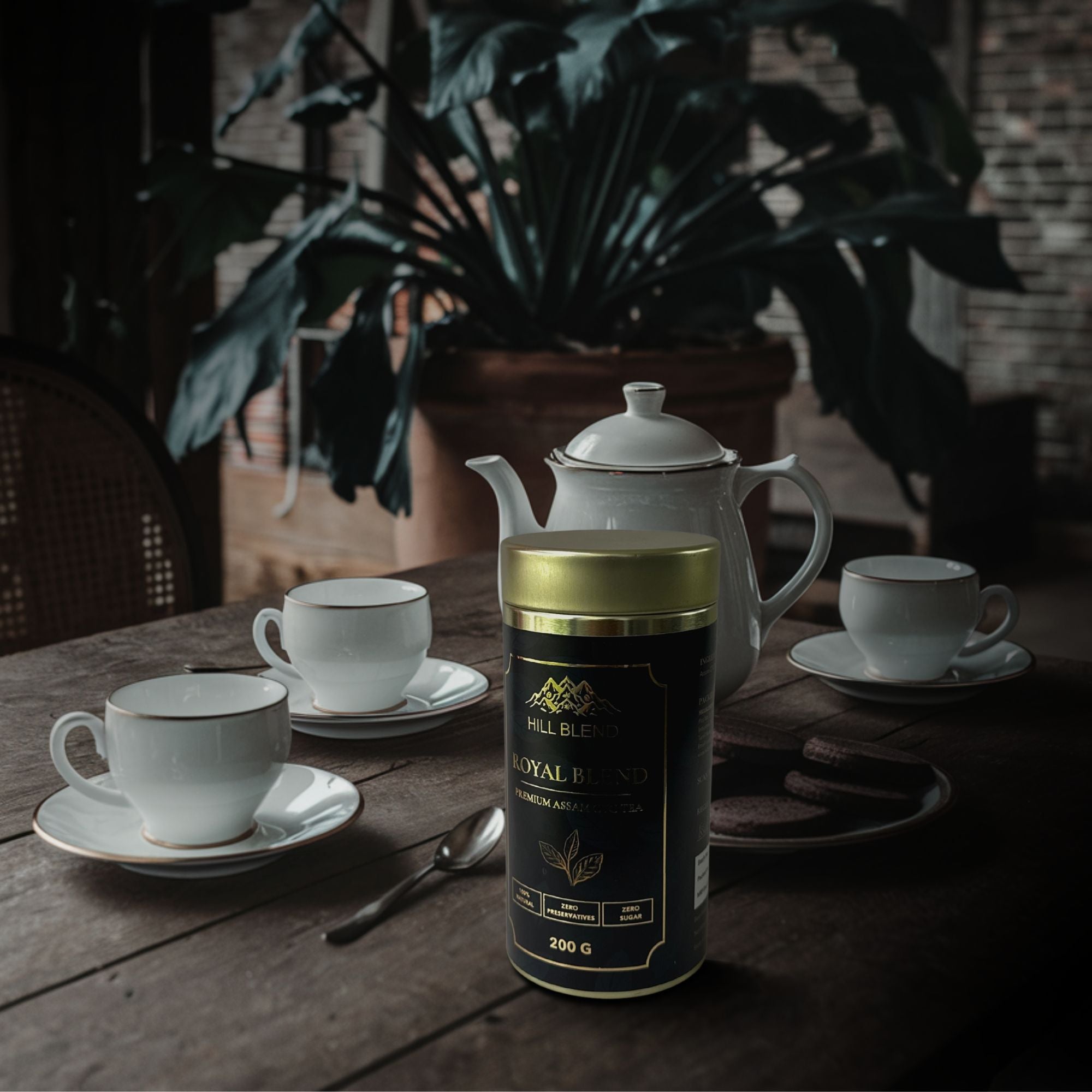 HillBlend™ Royal Blend – Premium Assam CTC Tea (200g) [Limited Stocks]