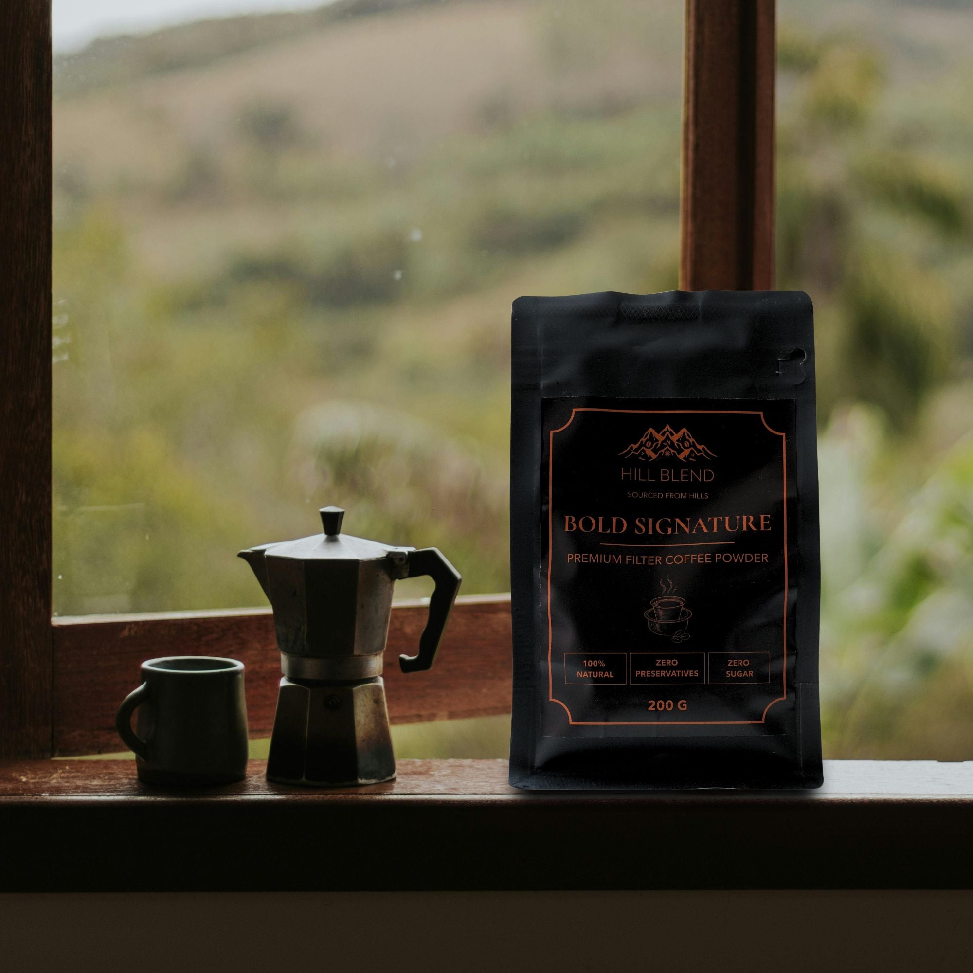 HillBlend™ Bold Signature Premium Filter Coffee Powder 200g